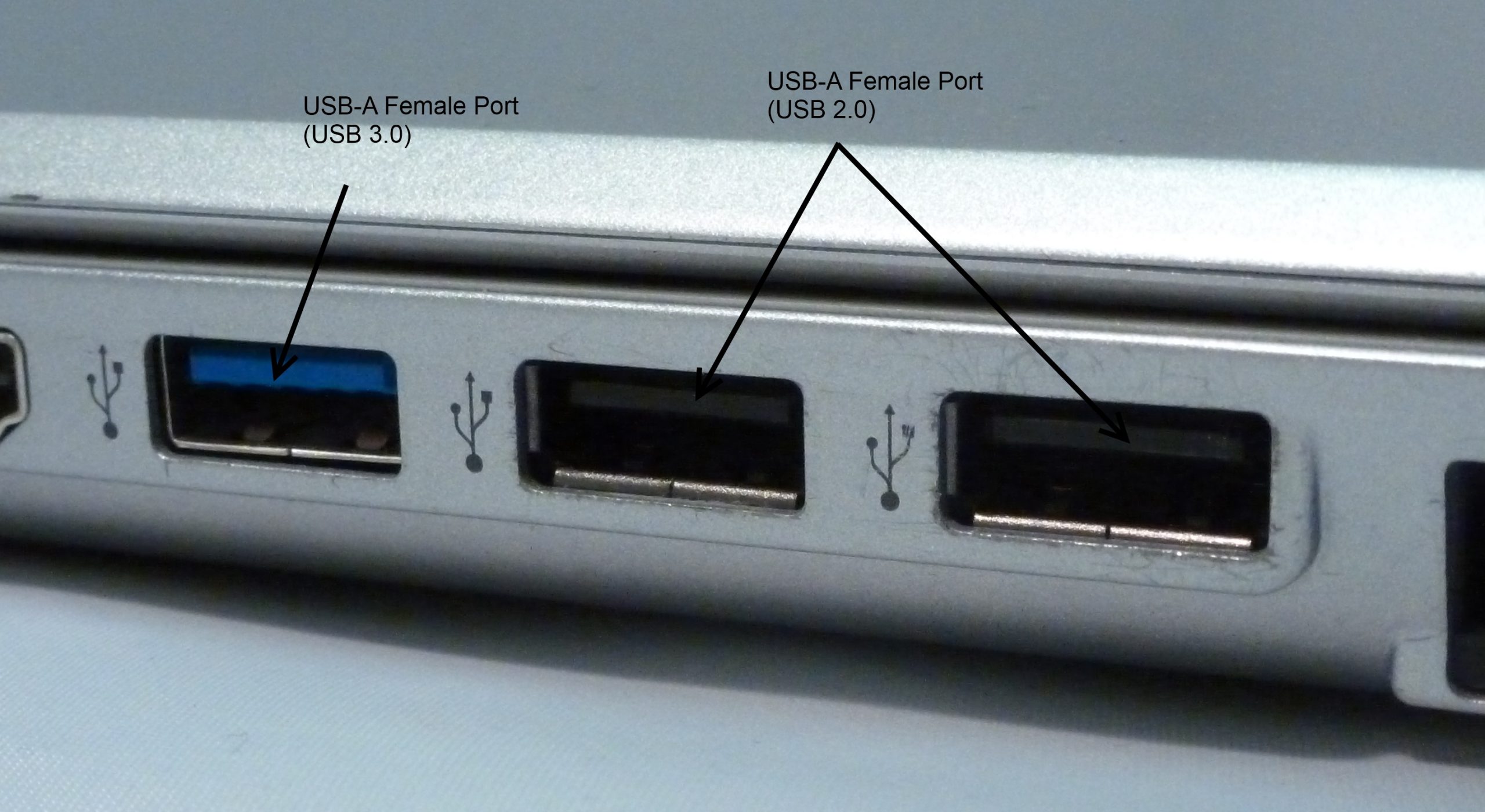 Check the USB head and USB connection port on the computer