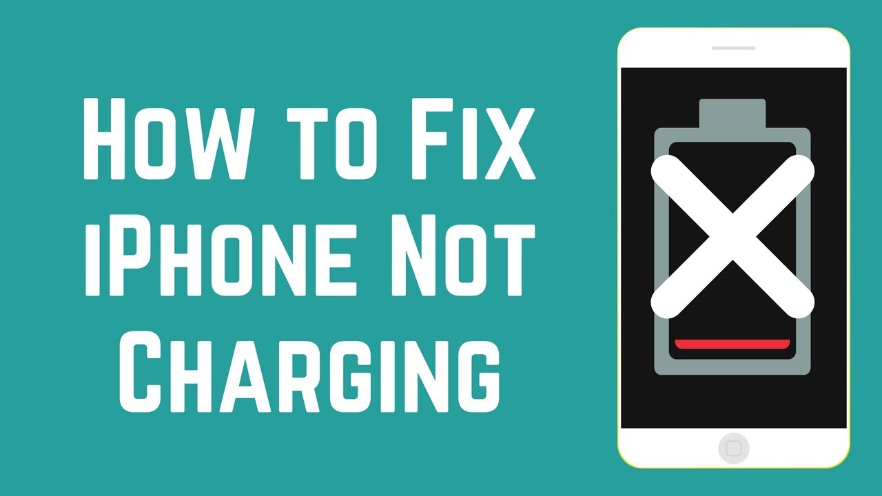 fix iPhone not receiving charging error