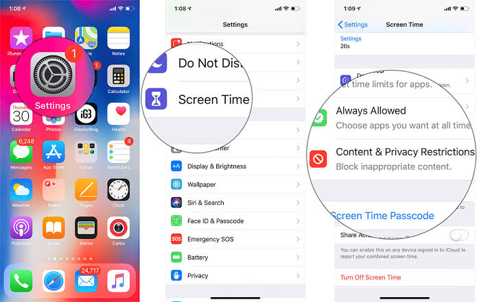 Instructions on how to hide apps on iPhone iOS 13